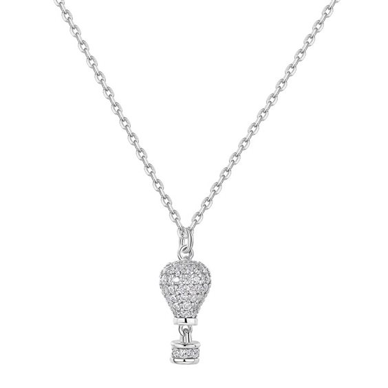 Necklace Rosato Woman ARIA in Silver Cubic Zirconia RZAR05 - RZAR05